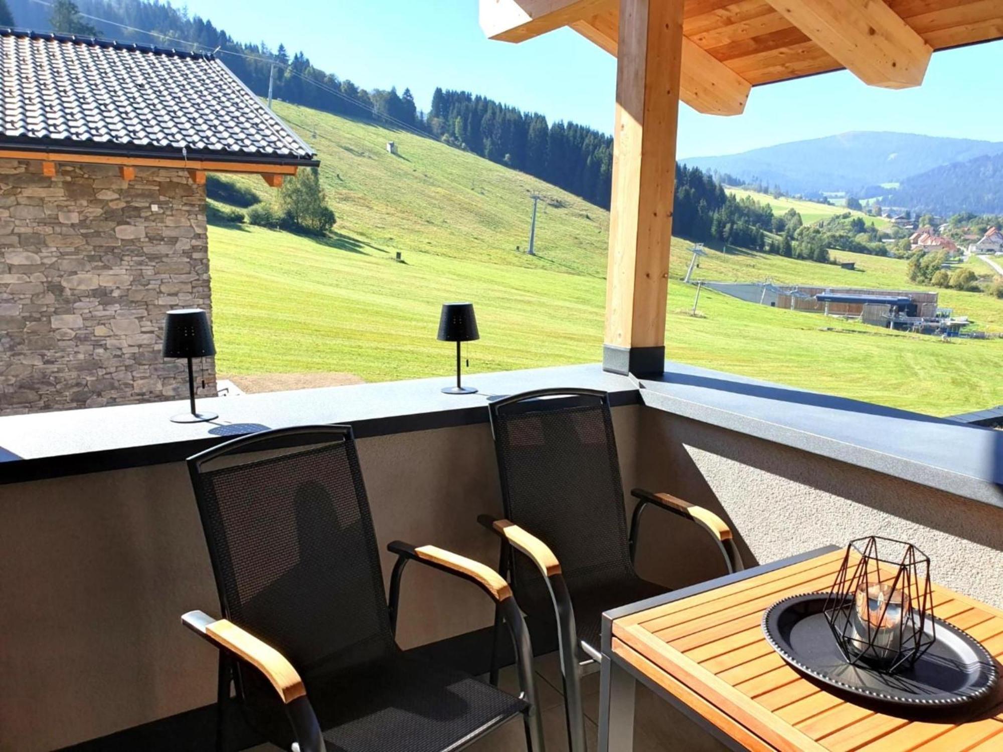 Grebenzen Lodge Hirsch Sankt Lambrecht Esterno foto